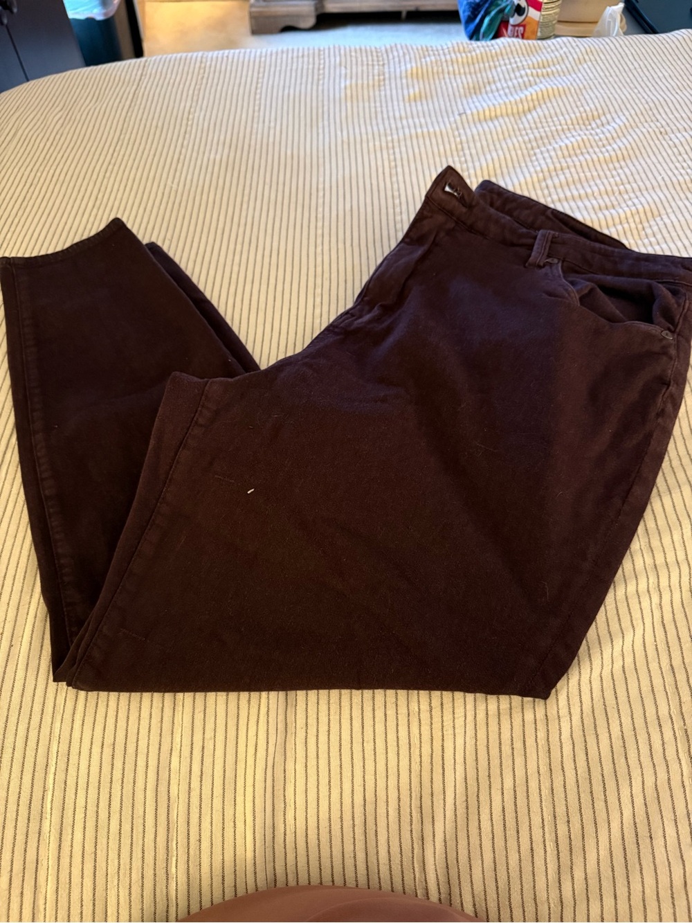 Kut from the Kloth Women's Pants in Deep Brown size 18w